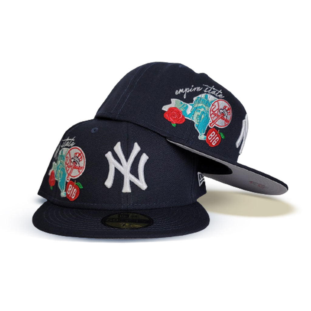 Yankees Navy Red Yankees Fitted Grey Underbrim Under Brim Yankees