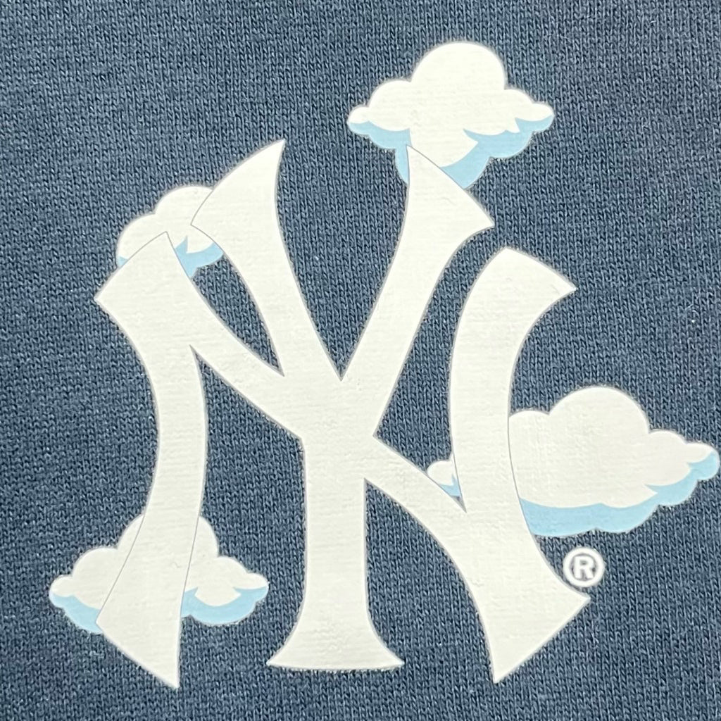 Navy Blue New York Yankees Clouds New Era Hoodie