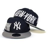 Navy Blue New York Yankees Green Bottom New Era 9Fifty Snapback