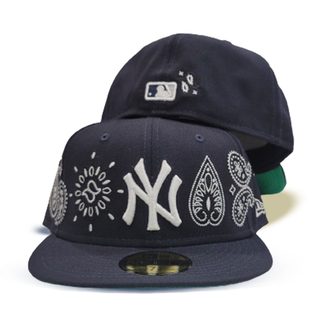 New Era New York Yankees Paisley 59FIFTY Fitted Navy