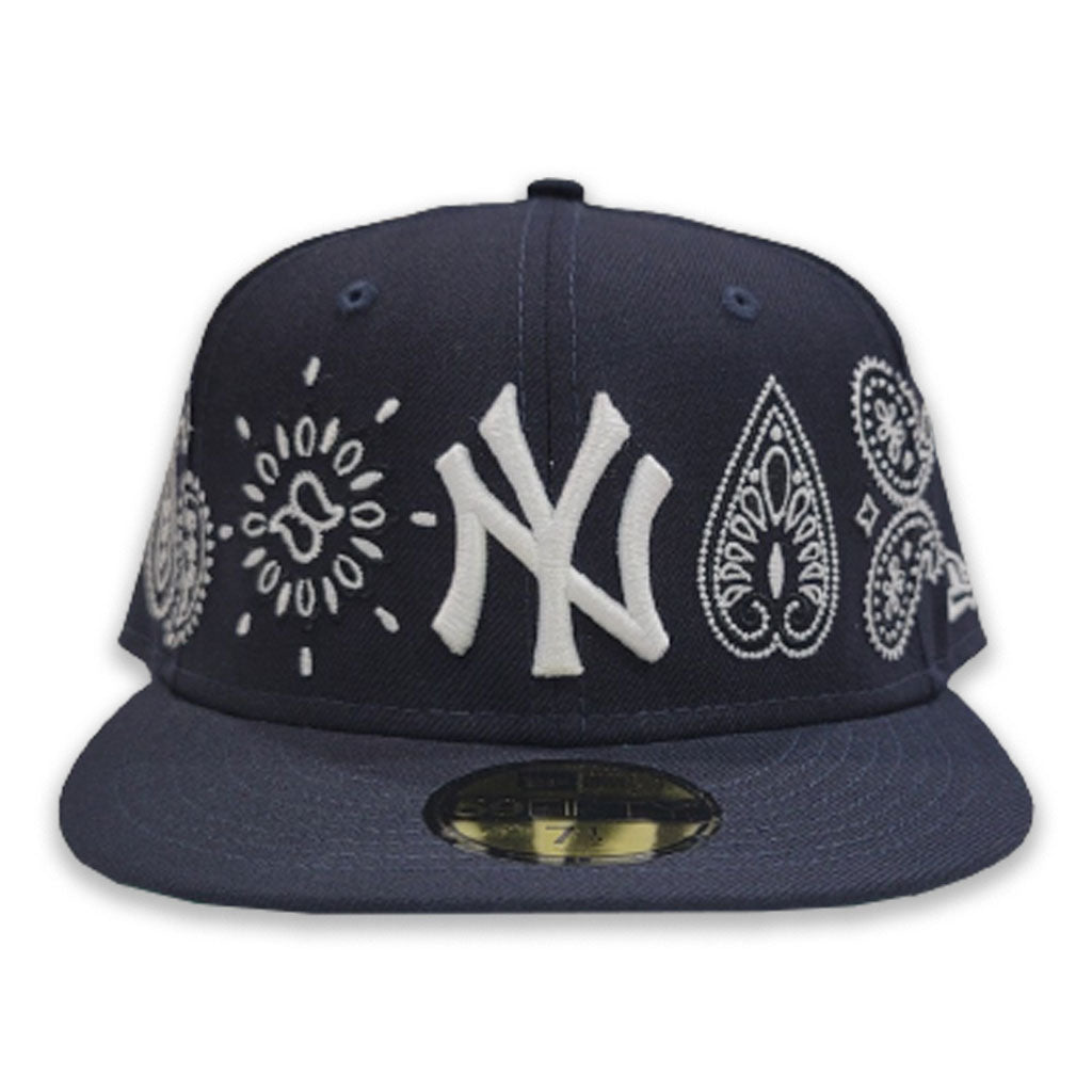 New Era 59FIFTY NEW YORK YANKEES Fitted Hat Lime Green Sky Blue 196080056638