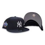 Navy Blue New York Yankees Grey Bottom 1999 World Series Side Patch New Era 9Fifty Snapback
