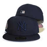 Navy Blue New York Yankees Pink Bottom 1996 World Series Side Patch New Era 59Fifty Fitted