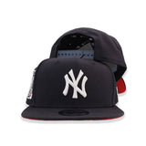 Navy Blue New York Yankees Red Bottom 2000 Subway Series Side Patch New Era 9Fifty Snapback