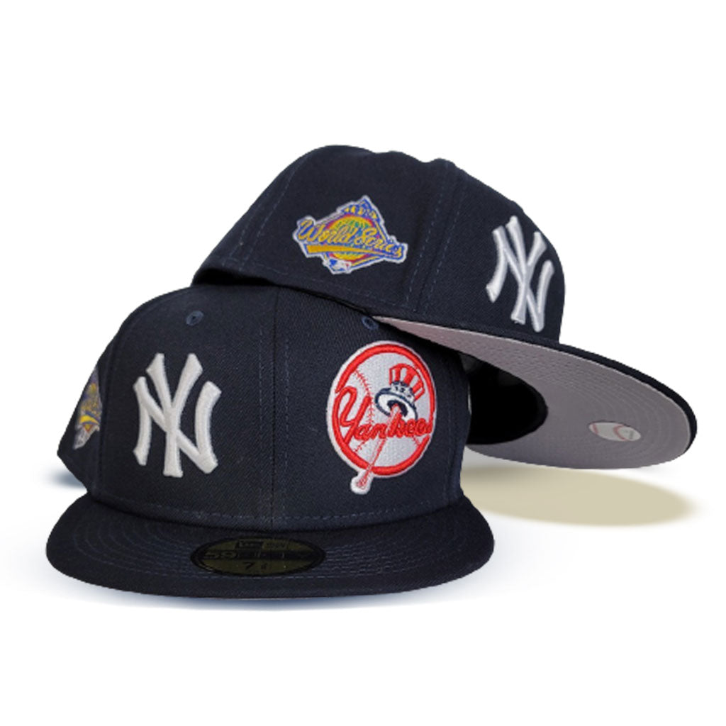 top Vulkaan beneden Navy Blue New York Yankees Team Patch Pride New Era 59fifty Fitted –  Exclusive Fitted Inc.