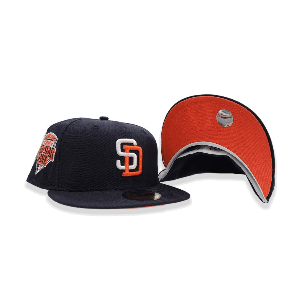 New Era 59FIFTY San Diego Padres Blue/Orange Fitted Hat 8