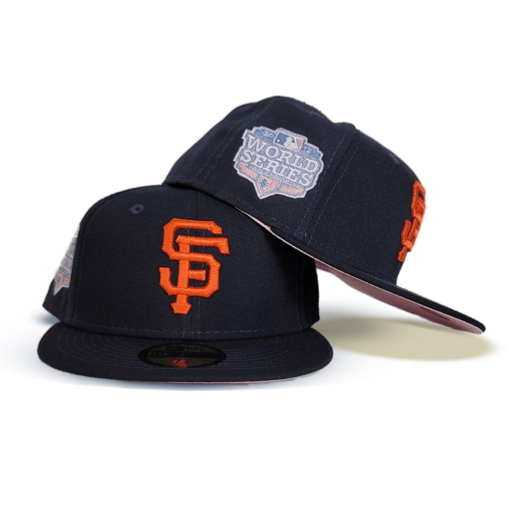 San Francisco Giants New Era 2014 MLB World Series 59FIFTY Fitted Hat - Pink
