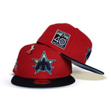 Navy Blue Seattle Mariners Icy Blue Bottom 40th Anniversary Side Patch New Era 59Fifty Fitted