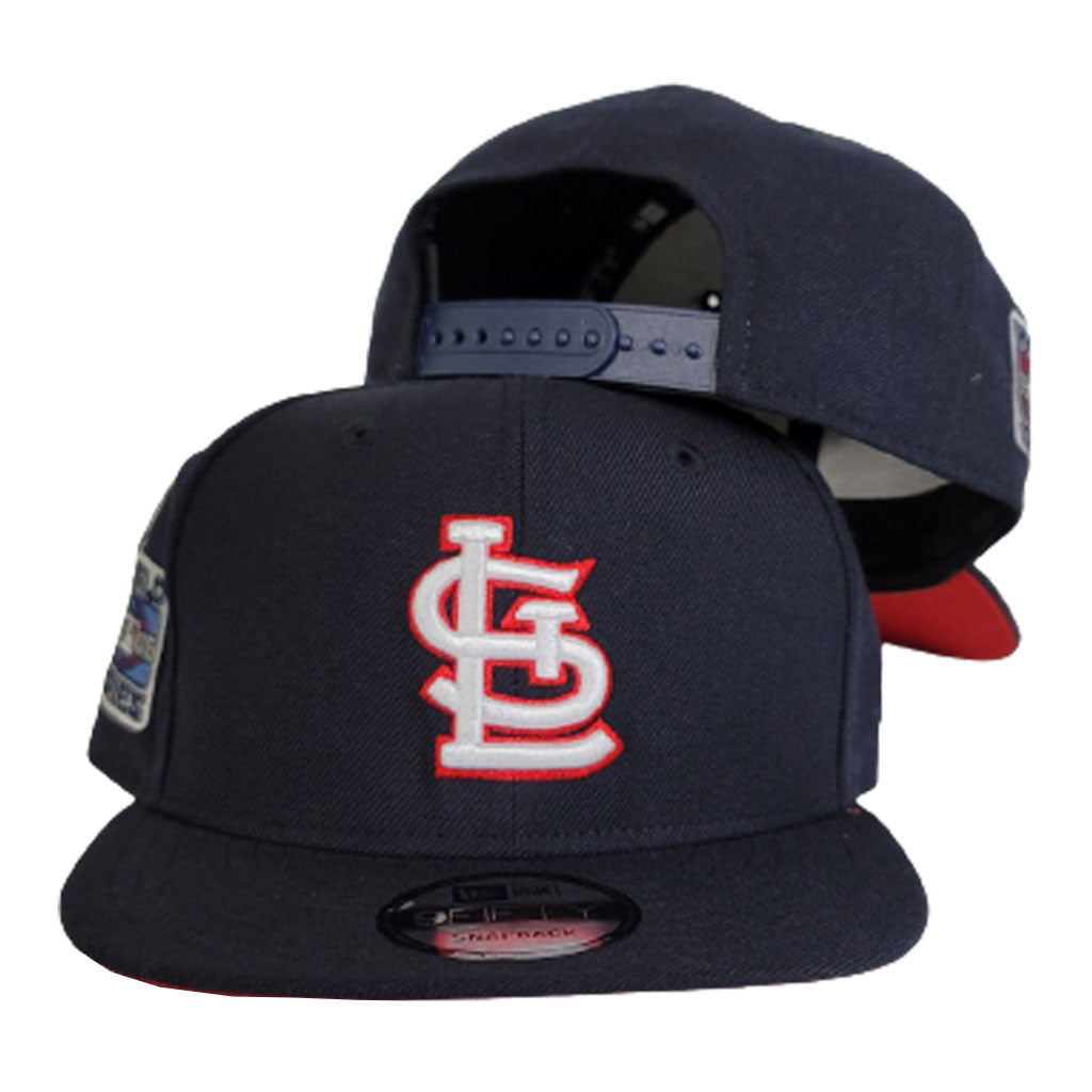 Navy Blue St. Louis Cardinals Red Bottom 2006 World Series Side Patch 9Fifty snapback