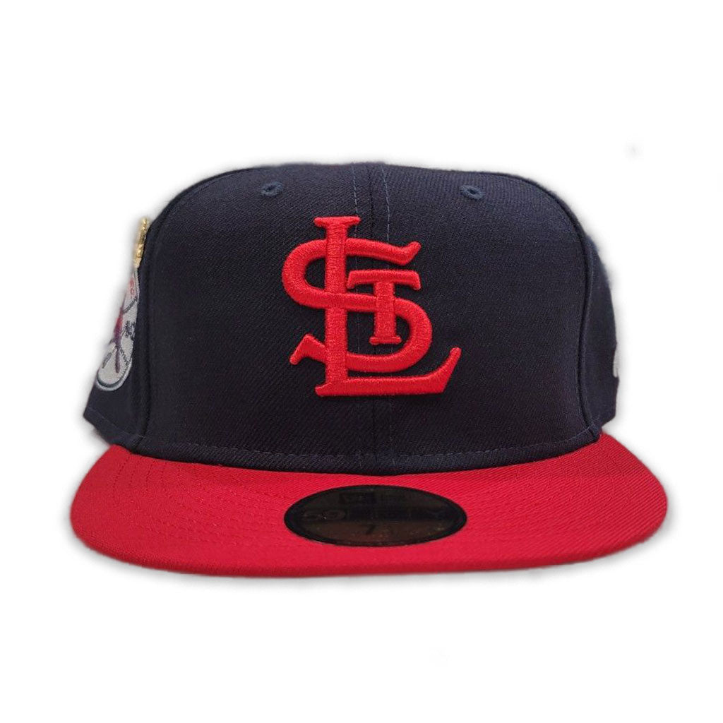 Starter Women's Red and Navy St. Louis Cardinals Game On Notch
