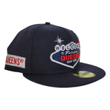 Navy Blue Welcome To Fabulous Queens New Era 59Fifty Fitted Hat