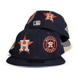 Navy Houston Astros Team Patch Pride New Era 59fifty Fitted