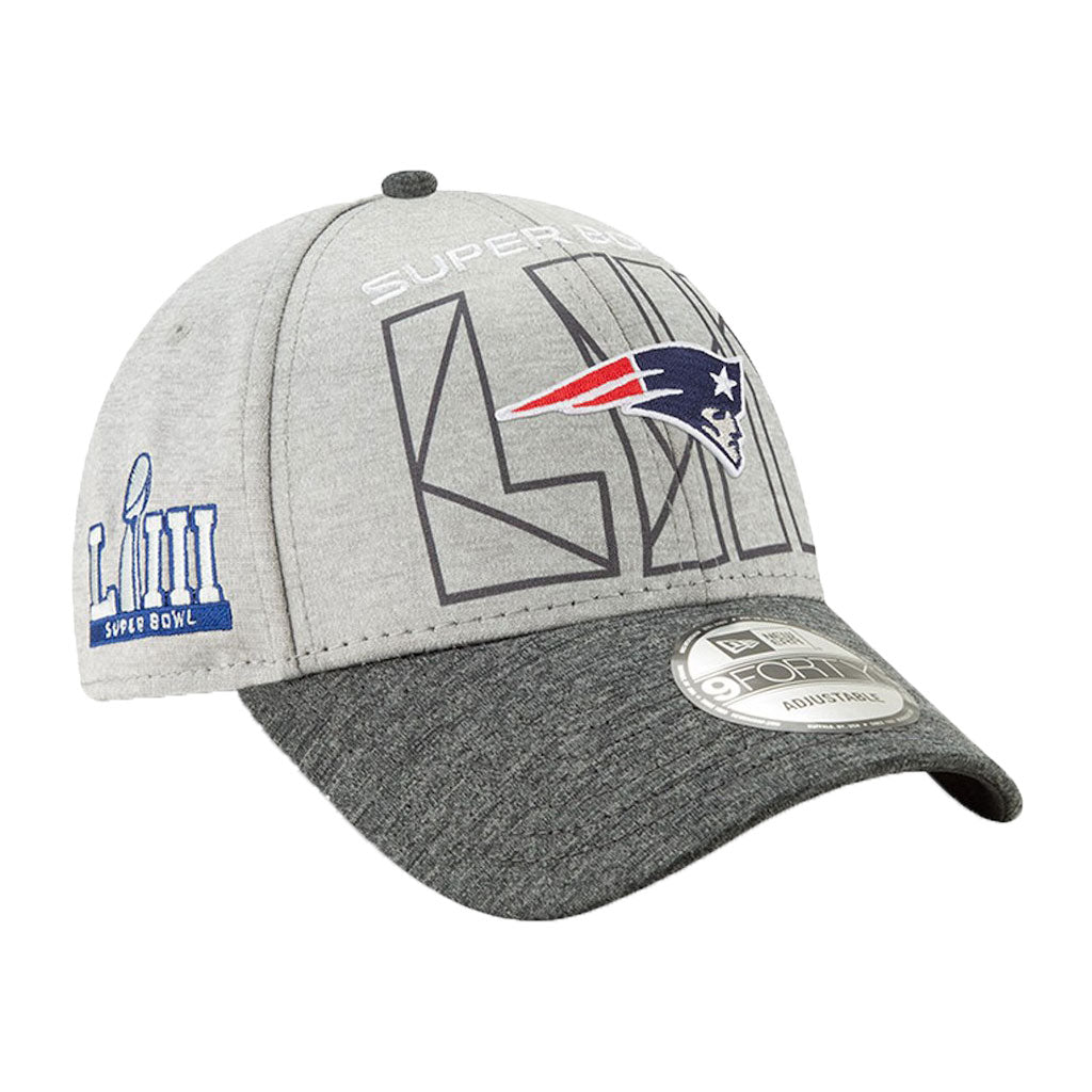 New England Patriots Super Bowl LIII Champions 9forty Adjustable Ball Cap  Hat