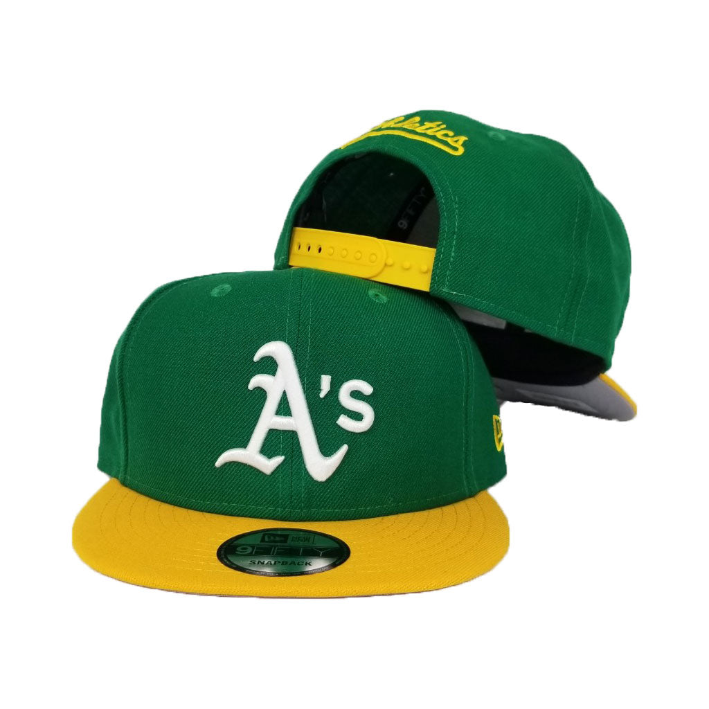 New Era 9Fifty Cooperstown Green Oakland Athletics – Exclusive Fitted  Inc.