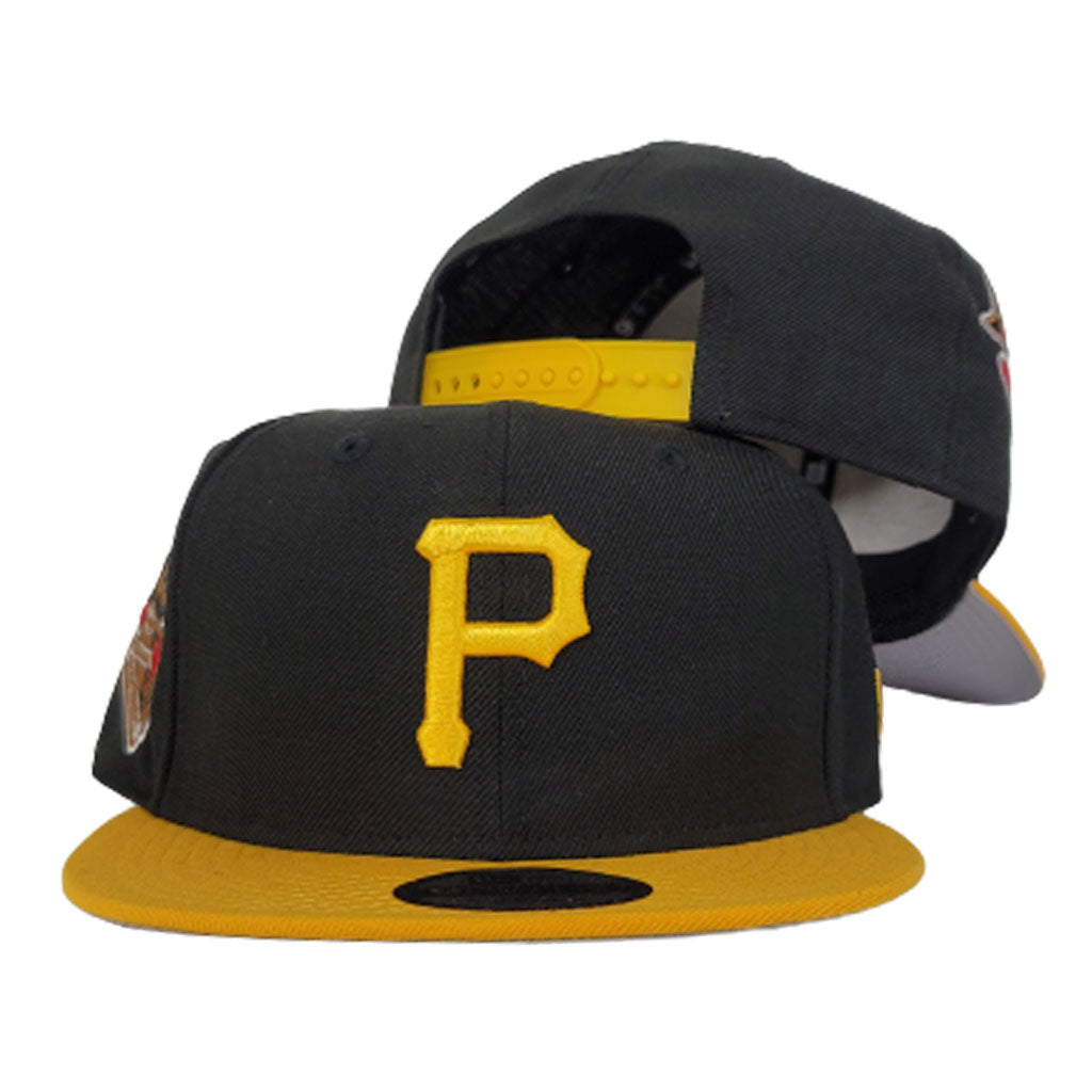 Pirates 1994 ASG 9FIFTY New Era Yellow & Black Snapback Hat Grey Botto –  USA CAP KING