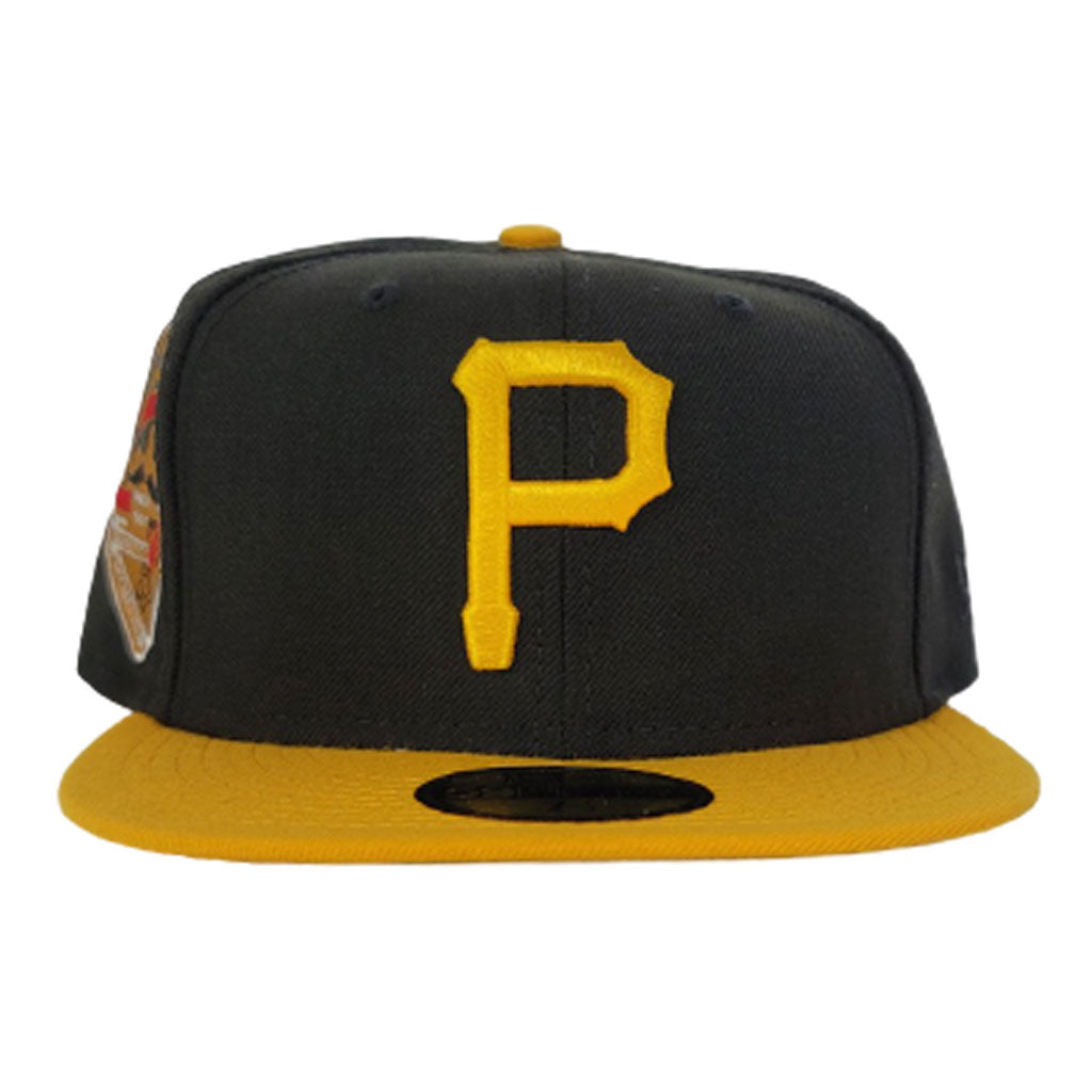 New Era Black Yellow Grey Bottom Pittsburgh Pirates 1959 All Star Game  Fitted Hat – Exclusive Fitted Inc.