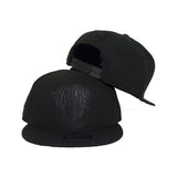 New Era Black On Black New York Knicks 9FIFTY Snapback Hat