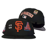 New Era Black San Francisco Giants Souvenir 59FIFTY Fitted
