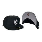 New Era Black on White New York Yankees 59Fifty Fitted
