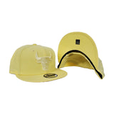 New Era Chicago Bulls Soft Yellow Tonal 9FIFTY Snapback Hat