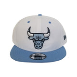 New Era Chicago Bulls White / University Blue 9FIFTY Snapback Hat