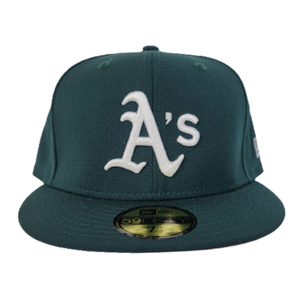 Oakland Athletics New Era Pink Undervisor 59FIFTY Fitted Hat