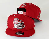 New Era Milwaukee Braves Medal Badge Red 9Fifty Snapback