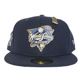 New Era Navy Blue New York Yankees 2000 World Series Metal Badge 59Fifty Fitted