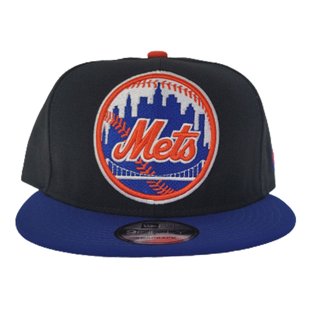 New Era New York Mets Black / Royal 9Fifty Snapback Hat