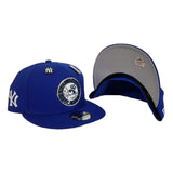 New Era New York Yankees 1949 World Series Metal Badge Dual pin Royal Blue Snapback