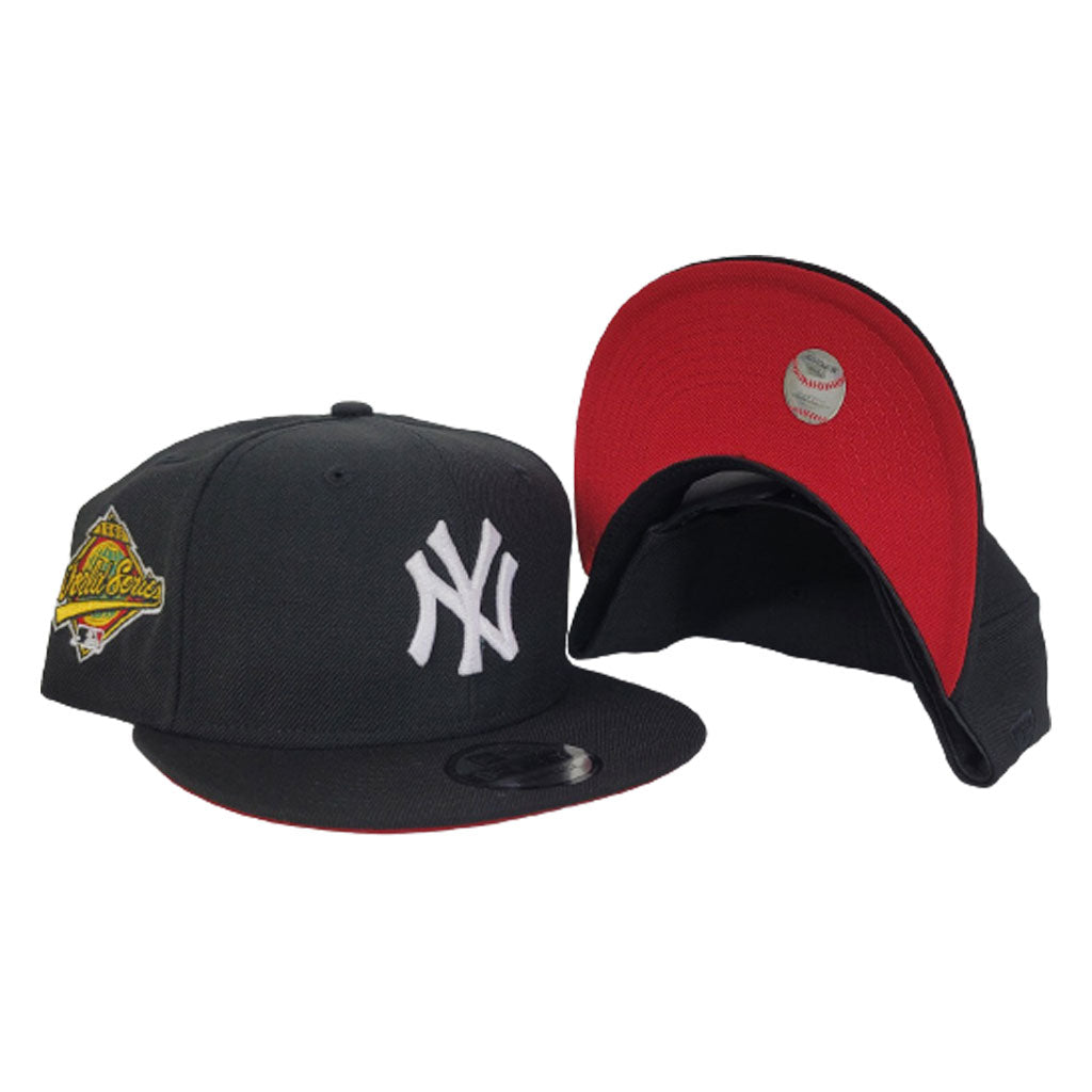 Black New Era New York Yankees 1996 World Series Red Bottom 9Fifty Snapback