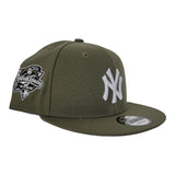 New Era New York Yankees 2000 World Series Olive Green 9Fifty Snapback Hat