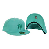 New Era New York Yankees Mint Green Tonal 59FIFTY Fitted Hat