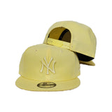 New Era New York Yankees Soft Yellow Tonal 9FIFTY Snapback Hat