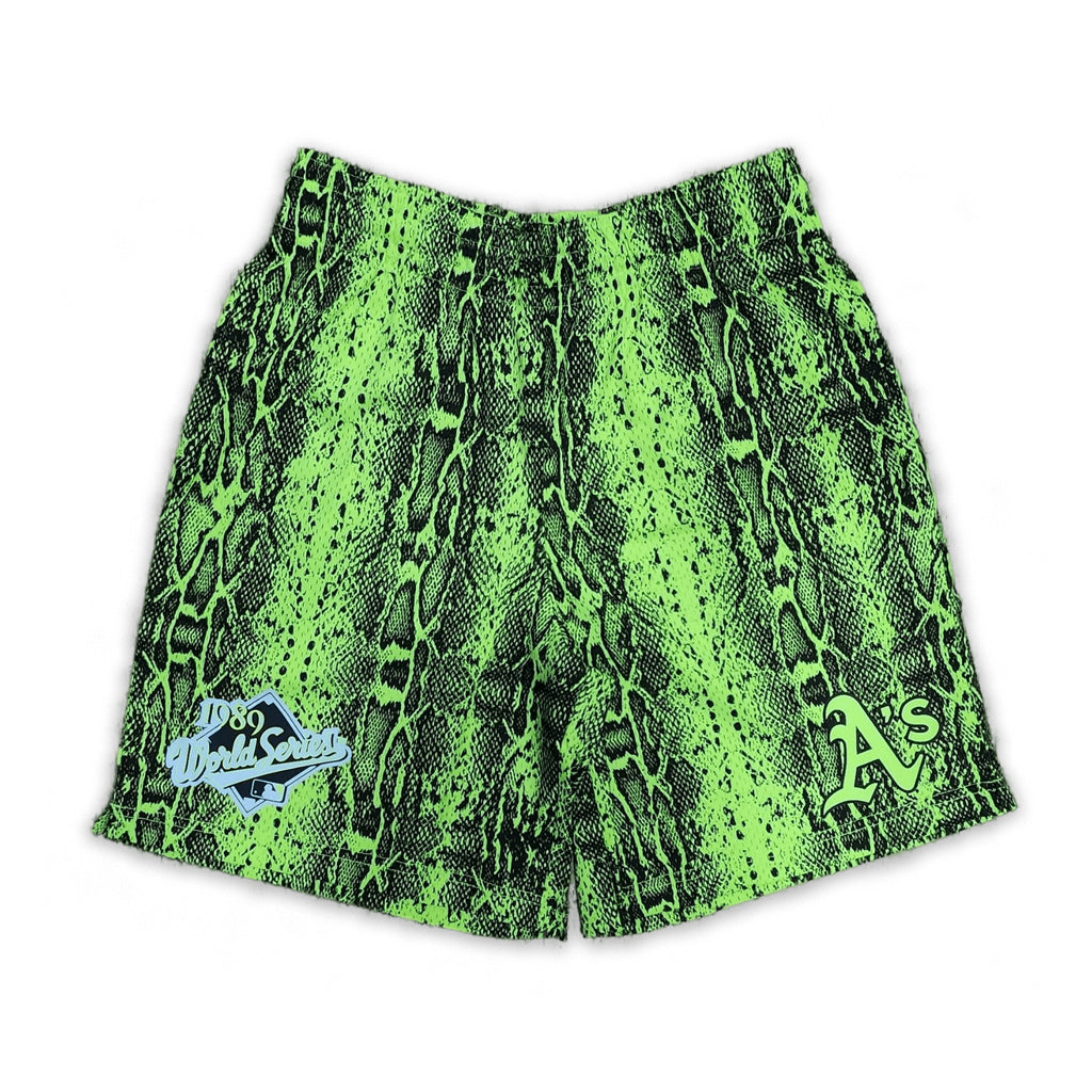 Pittsburgh Steelers New Era Summer Pop Shorts - Neon Green