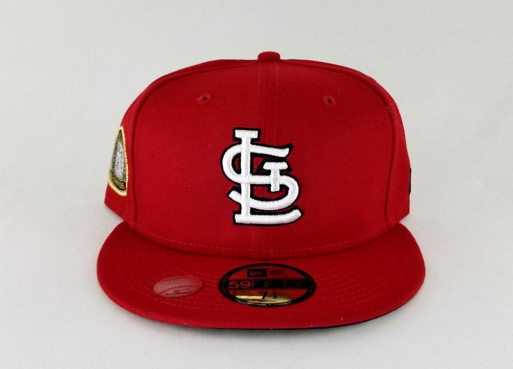 New Era St. Louis Cardinals 11x World Series Champions - Red Groovy Edition  59Fifty Fitted Hat