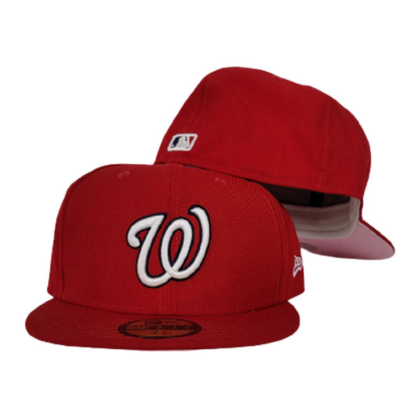 Red Washington Nationals Scribble New Era 59FIFTY Fitted 8