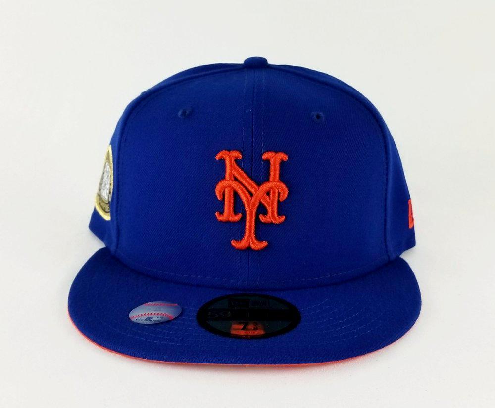 Royal Blue New York Mets 2X World Series Champions Ring New Era 59Fifty  Fitted