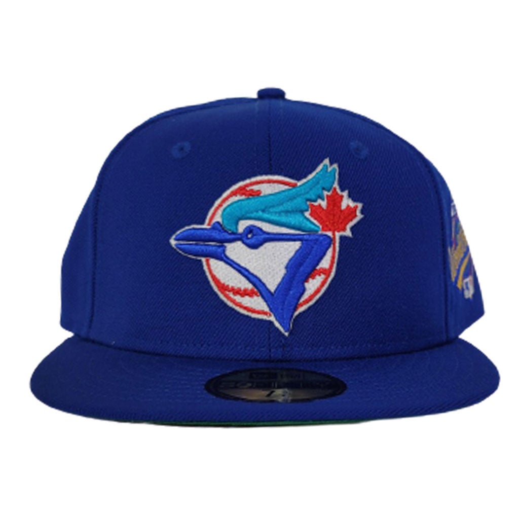 New Era Toronto Blue Jays Royal Blue Green Bottom 1993 World Series Side Patch Fitted