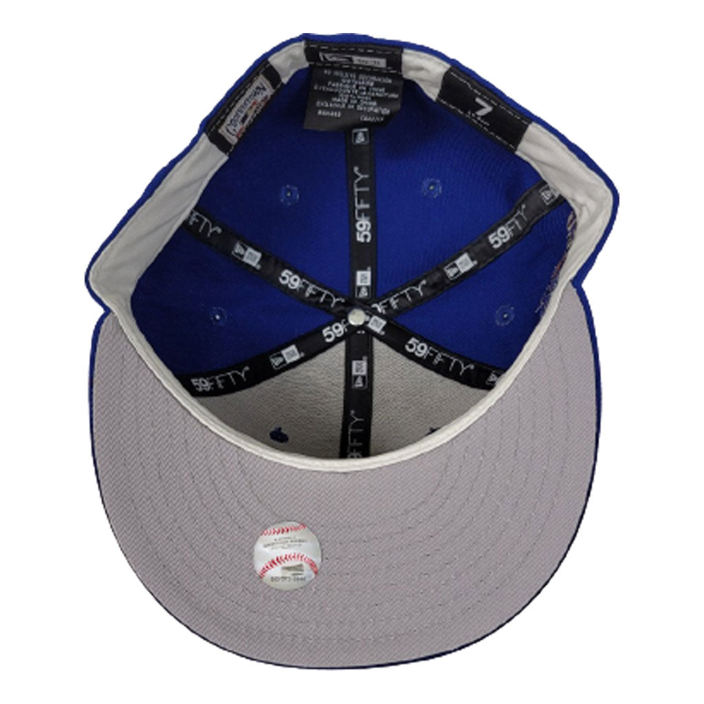 Royal Blue Toronto Blue Jays Green Bottom 1993 World Series Side Patch New Era 59FIFTY Fitted 8 1/4