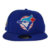 New Era Toronto Blue Jays Royal Blue 1993 World Series Side Patch Fitted hat