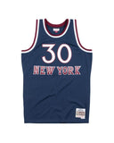 New York Knicks 1982-83 Bernard King Mitchell & Ness Navy Swingman Jersey