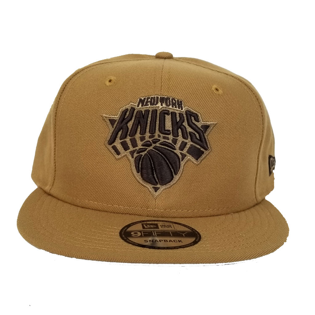 New York Knicks Panama Tan New Era 9Fifty Snapback Hat