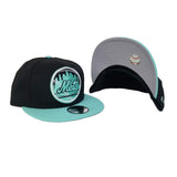 Matching New Era New York Mets Snapback For Air Foamposite One “Island Green”