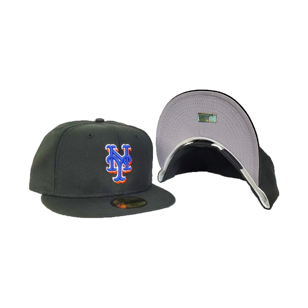 New york mets black alternate cooperstown 59fifty fitted Clearance