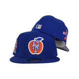 New York Mets Royal Blue 25th Anniversary Big Apple New Era 59Fifty Fitted