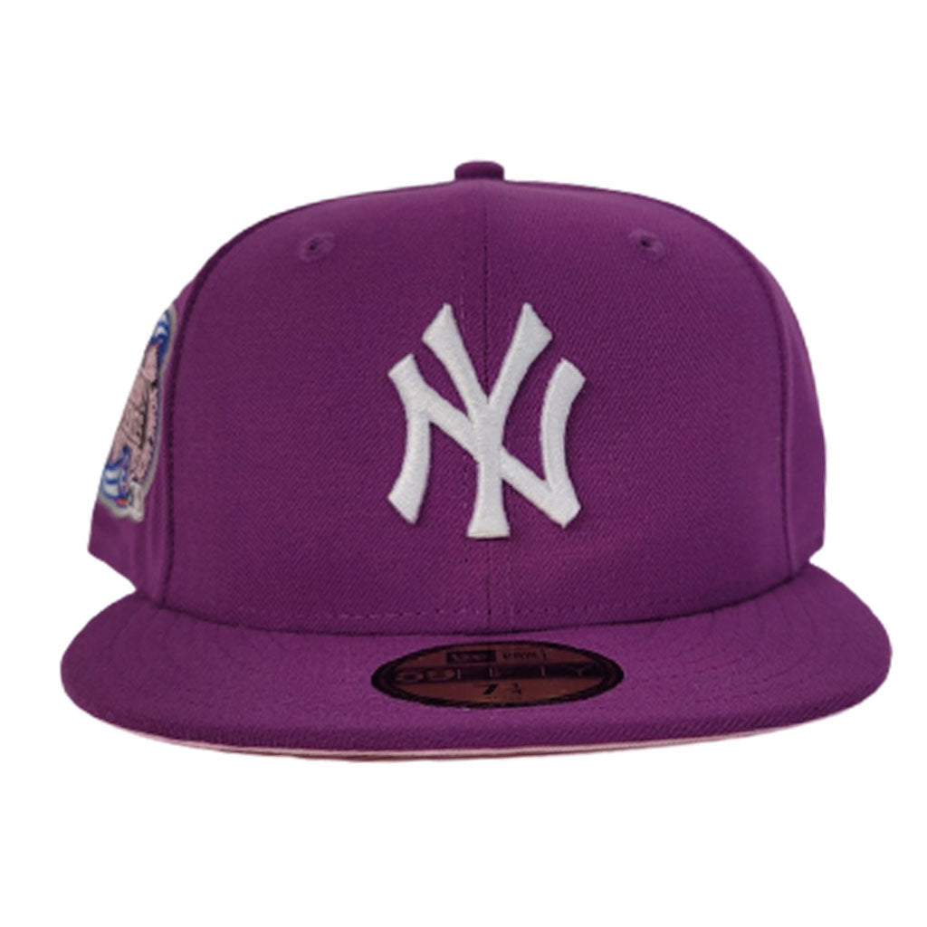 Girls Infant Soft as a Grape Pink/Purple New York Yankees 3-Pack
