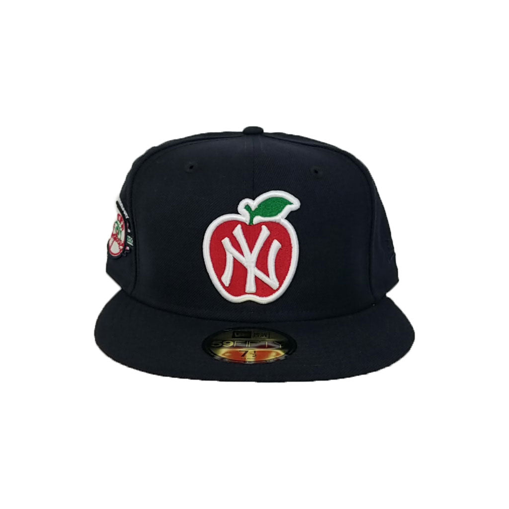 New York Yankees Navy Blue 100th Anniversary Big Apple New Era 59Fifty Fitted