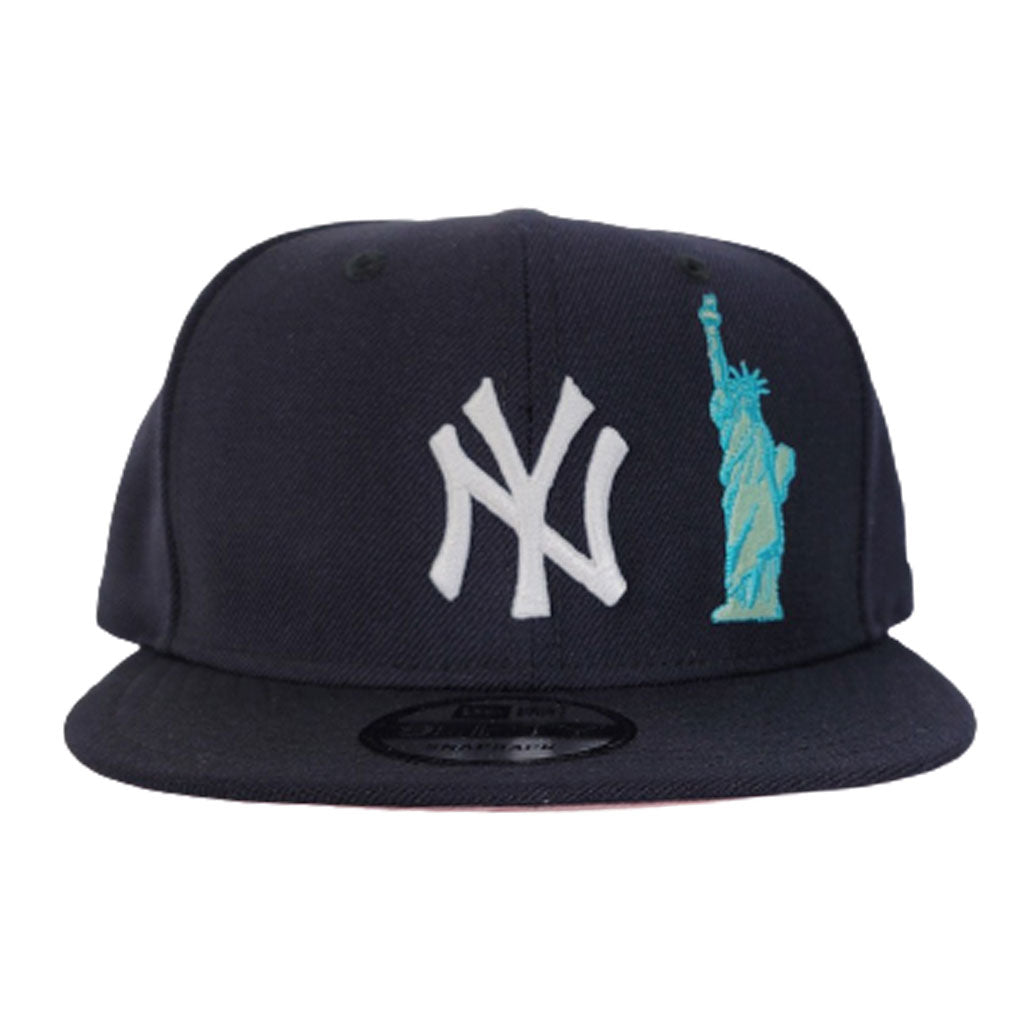  New Era NY New York Yankees 59FIFTY Cloud Icon Statue of  Liberty Fitted Cap, Hat (as1, Numeric, Numeric_7_and_1_Half) Navy Blue :  Sports & Outdoors