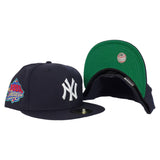 New York Yankees Navy Green Bottom 1999 World Series New Era 59Fifty Fitted